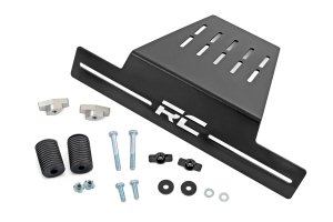 Polaris Ranger XP 1000 EPS Hunter Edition Fluid Container Bed Side Mount - Rough Country - Gloss Black - 2017+